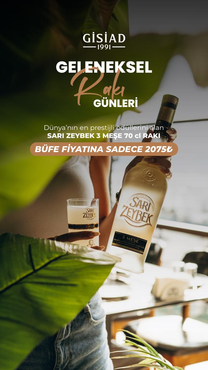 Sarı Zeybek 3 Meşe 70 cl - 4150 ₺